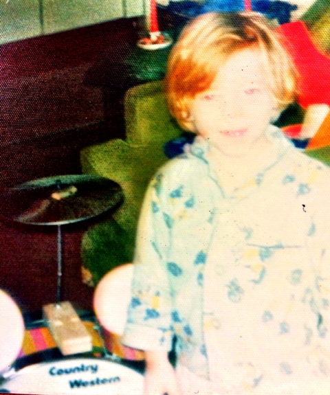 Chris first drums