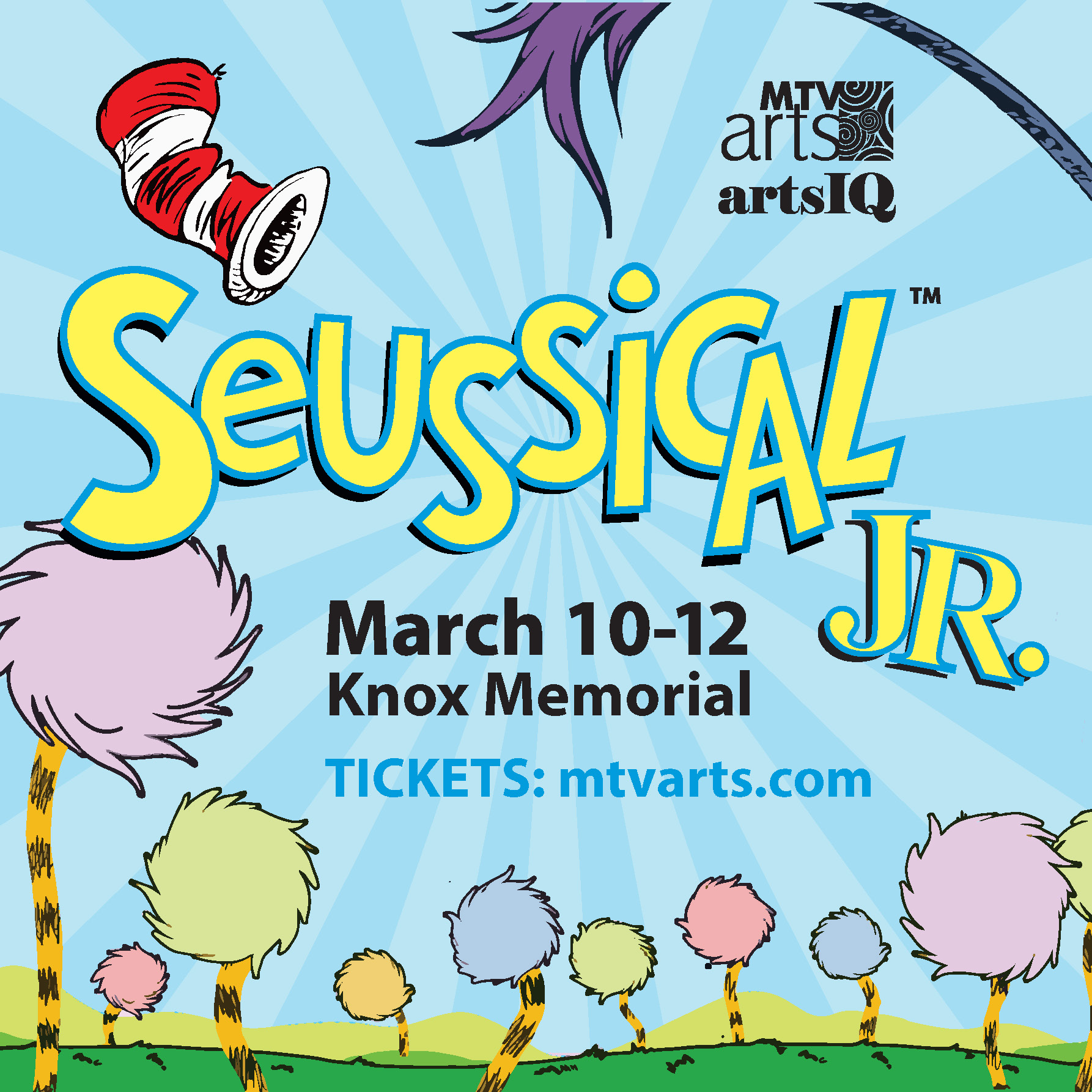 Seussical and Our Town postcard Page 1